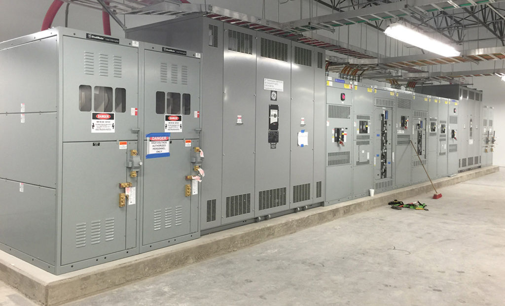 Indoor industrial switch board maintenance