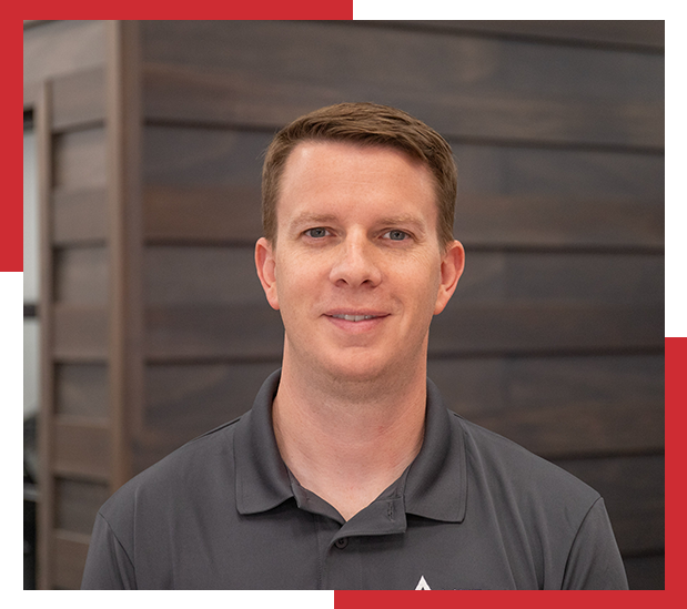 young white man in polo