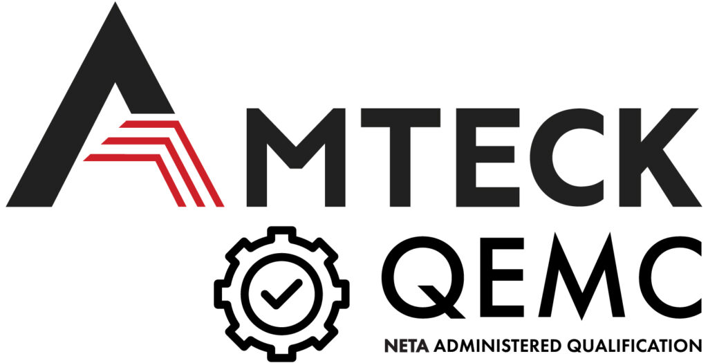 Amteck and NETA co-logo